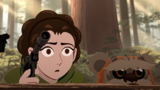 Leia Finds a Pint-Sized Battle Partner in the Latest <i>Star Wars</i> <i>Galaxy of Adventures</i> Short